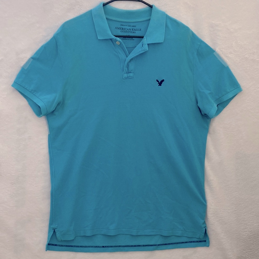 Men’s American Eagle Outfitters Polo Shirt Athletic Fit- Size L